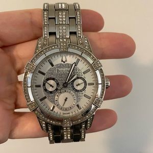 Bulova Swarovski Watch
